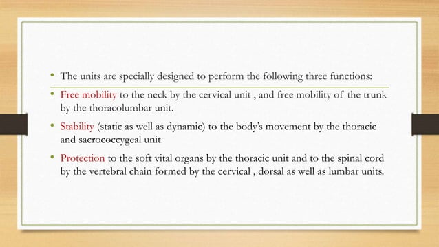 SPINAL STABILIZATION PPT | PPTX
