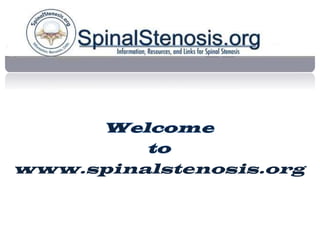 www.spinalstenosis.org
 