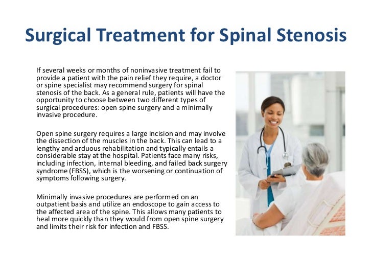Spinal Stenosis of the Back