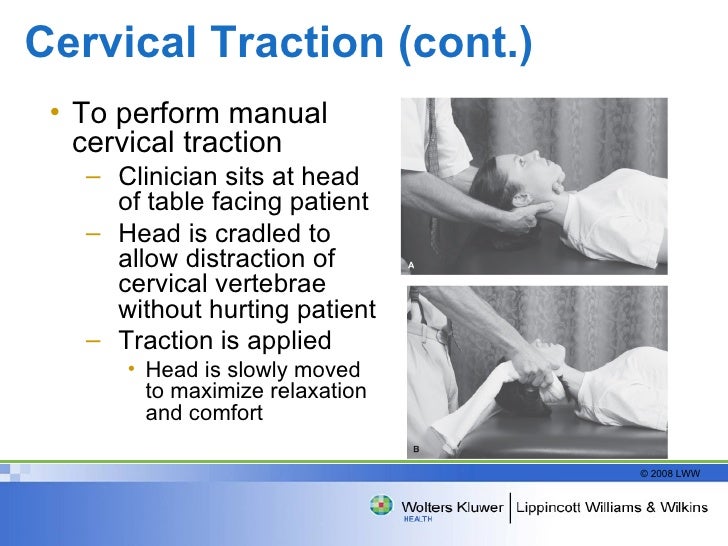 Manual Traction For Lumbar Spine