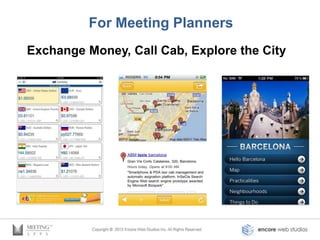 For Meeting Planners
Site Inspections – AutoStitch
 