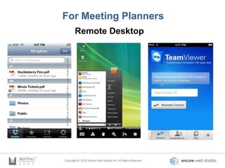 For Meeting Planners
   Super Planner
 