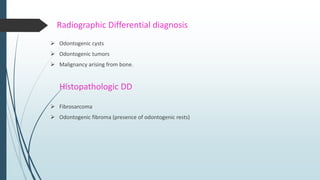 Classification
I. ADULT – TYPE FIBROSARCOMA
a. Myxoid type (myxofibrosarcoma, low grade myxoid MFH)
b. Fibromyxoid type ( ...