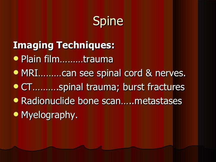 radiology spine 1 dr ameer