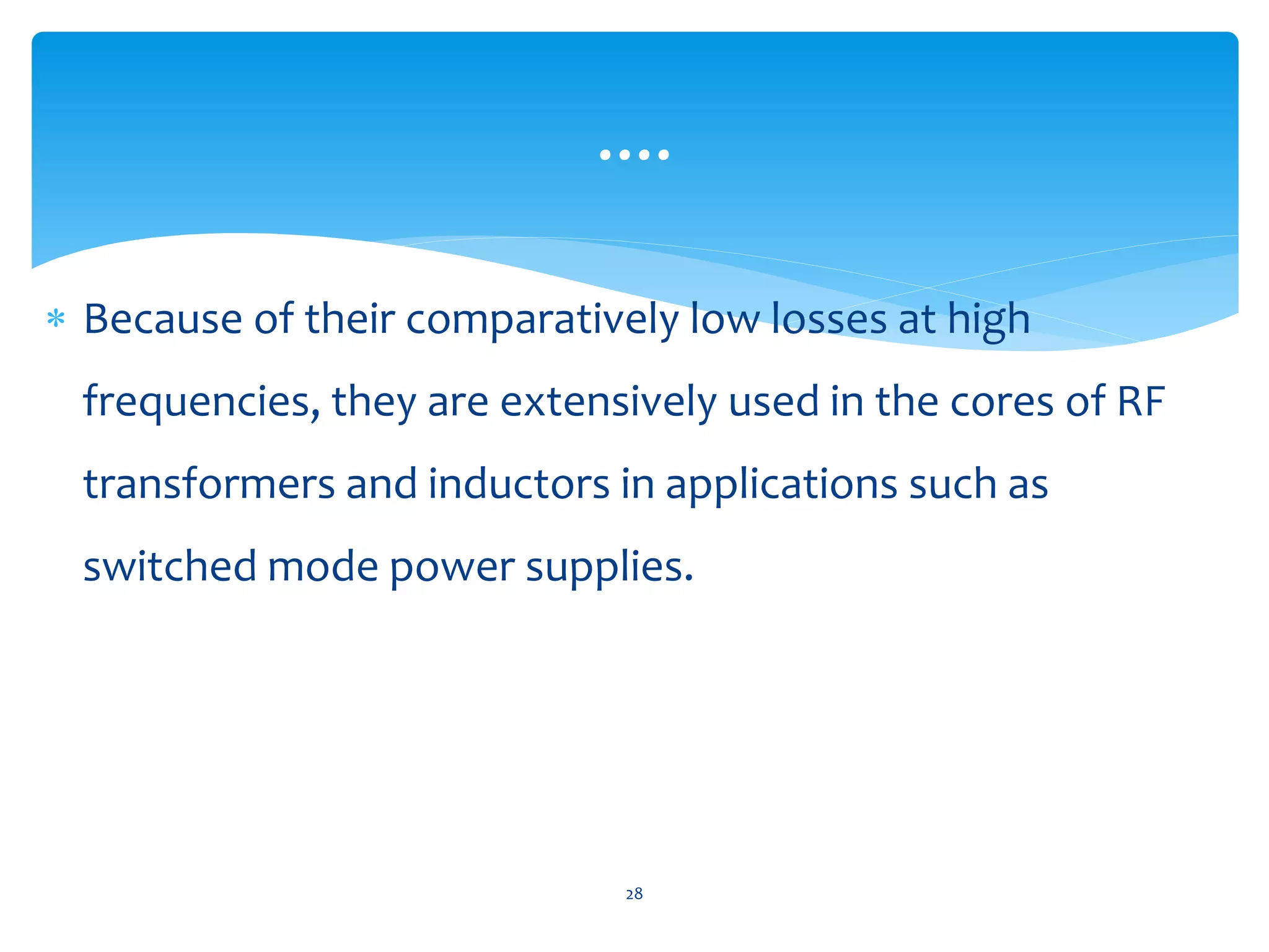 Spinel structure ferrites and materials PPT