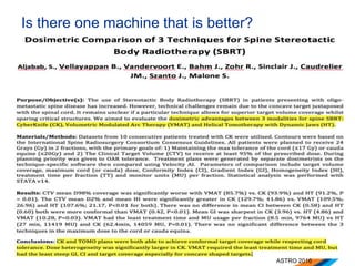 Is there one machine that is better?
ASTRO 2016
 