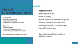 VENOUS
THROMBOEMBOLISM
13
 