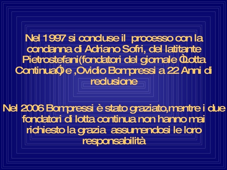 Spingendo La Notte Più In Là Riassunto