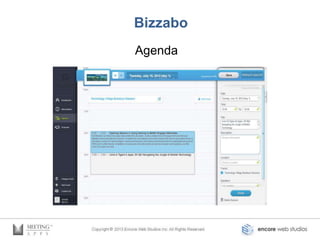 Bizzabo
Agenda
 