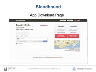 Bloodhound
App Download Page
 