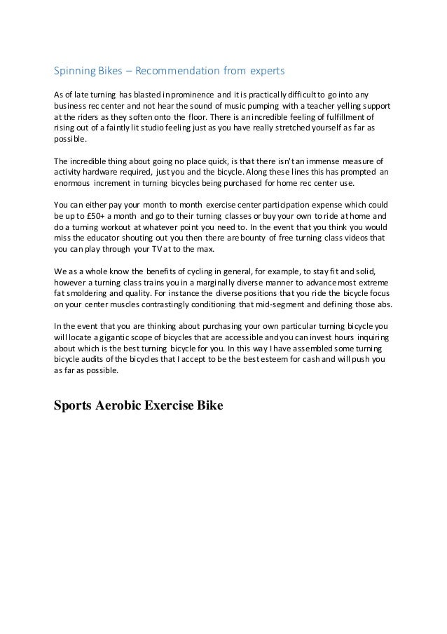 e bike recommendation