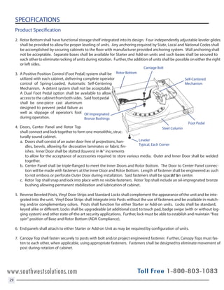 Rotary Alignment Rack Brochure Spinning Rotary Cabinet Specs | PDF