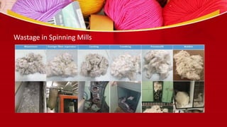 Wastage in Spinning Mills
 