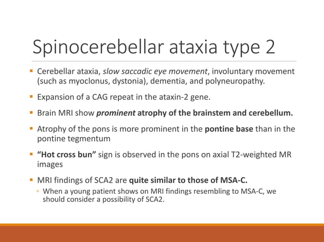 Spinocerebellar ataxia | PDF