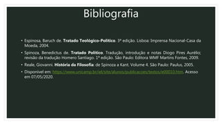 PDF) TRATADO POLÍTICO, DE ESPINOSA, pela MARTINS FONTES, com