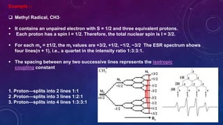 Spin spin splitting in esr | PDF