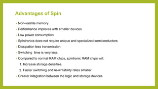 Spintronics Computer Ram Spintronics.pptx