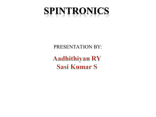 Exploring Spintronics: The Future of Nanoelectronics and Quantum ...