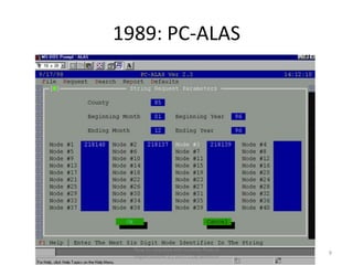 1989: PC-ALAS




  How to improve information flow in
                                         9
  organizations (c) 2011 Clay Spinuzzi
 