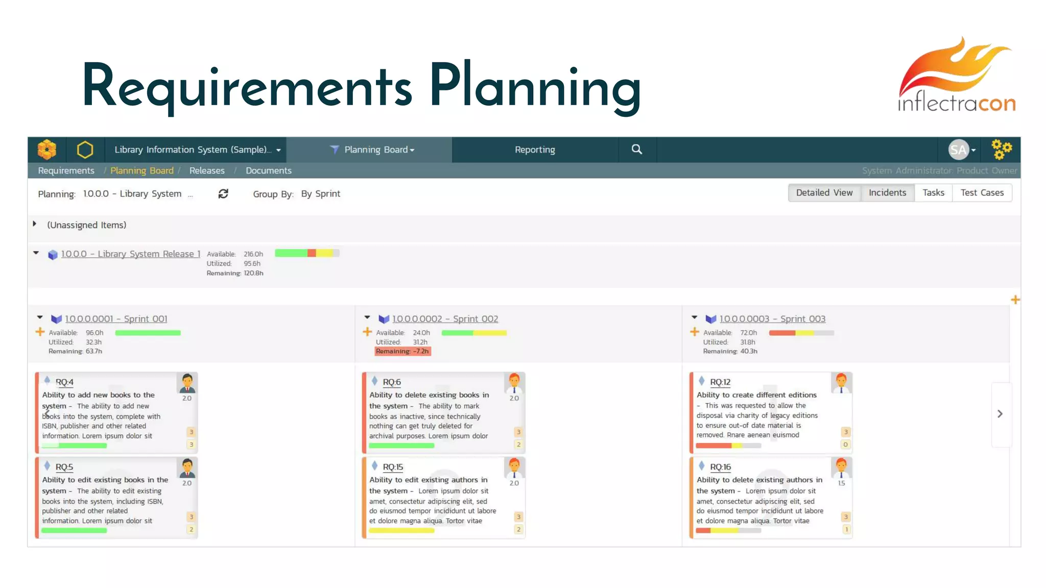 Requirements Planning
 