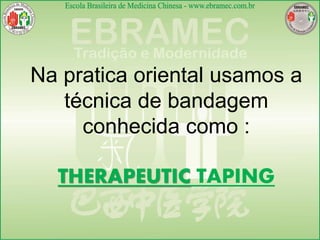 Taping - Bandagem Elástica Terapêuticas | PDF