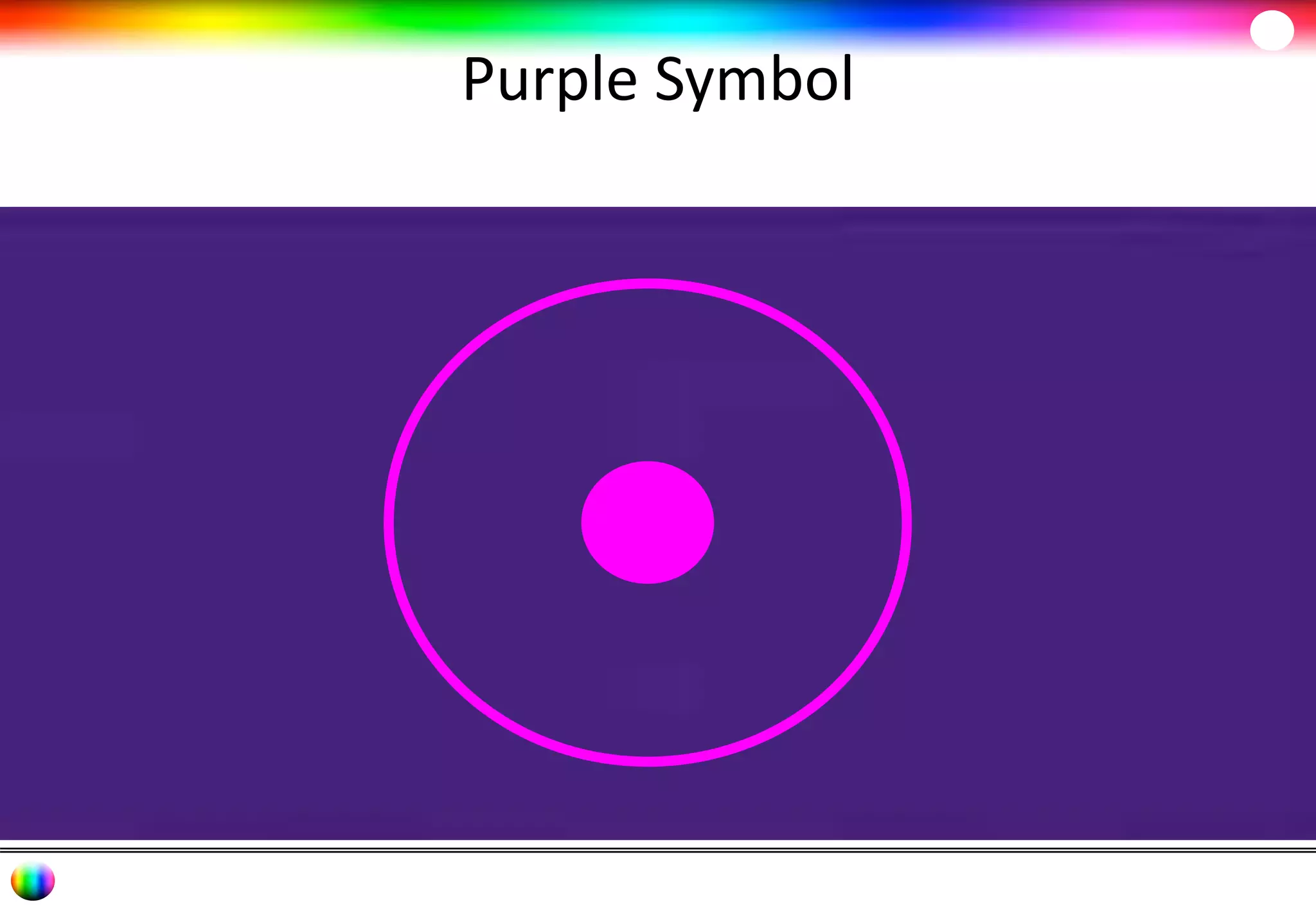 Purple Symbol 
 