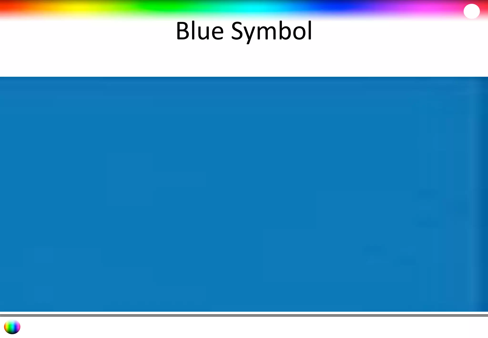 Blue Symbol 
 