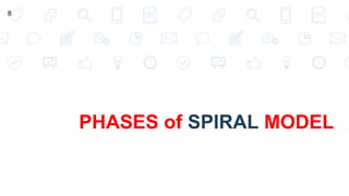 PHASES of SPIRAL MODEL
8
 