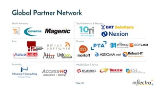®®
Global Partner Network
Page: 26
North America
Asia
Australia
South America & Mexico
Europe
Middle East & Africa
 