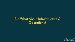 ®
But What About Infrastructure &
Operations?
 