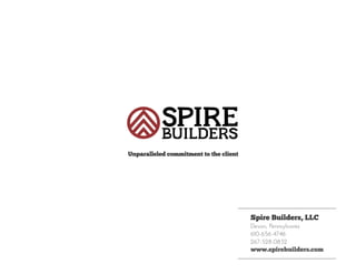 Spire Builders Brochure