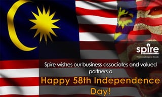 Spire wishes everyone a Happy National Day! 