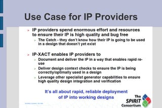 Use Case for IP Providers
 