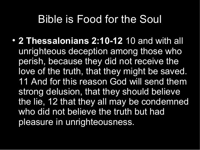 Spiritual Famine
