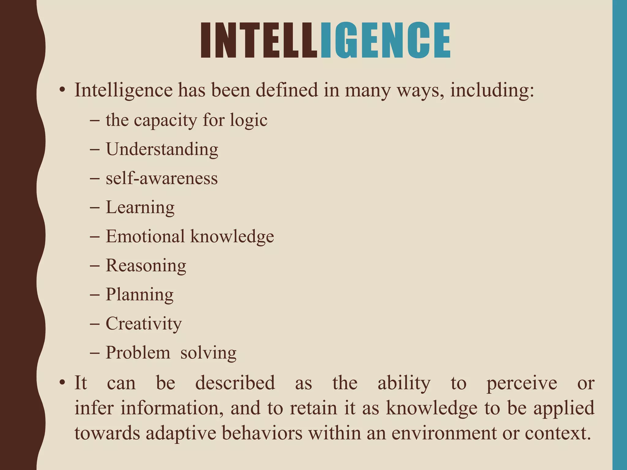 Spiritual intelligence | PPTX