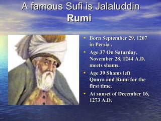 Indian Rumi Spirituality | PPT