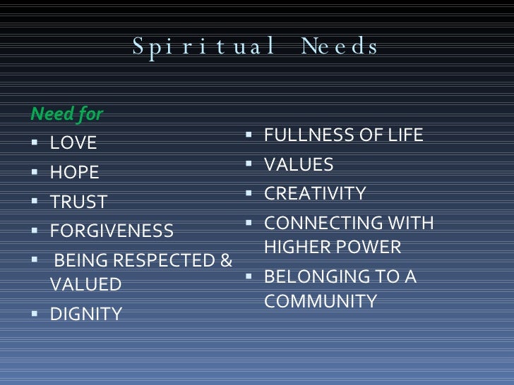 Spirituality