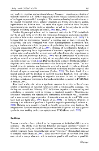Spirituality And Resilience In Trauma Victims | PDF