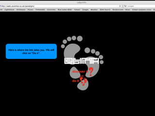 Here is where the link takes you. We will
            click on “Do it”.
 