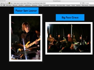 Pastor Sam Leonor

                    Big Face Grace
 