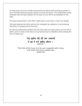 Spiritual significance of_ five_ kakars | PDF