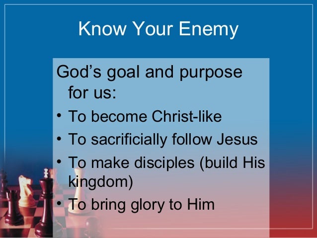 Know Your Enemy Part Build Know Your Enemy Part Build