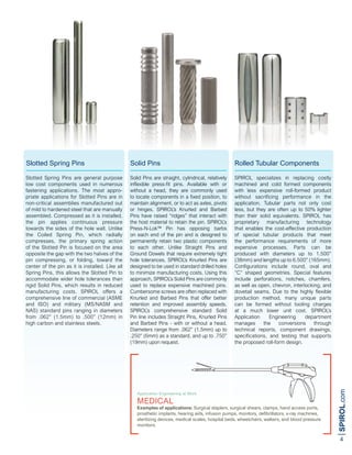 SPIROL’s Full Line of Products and Services | PDF