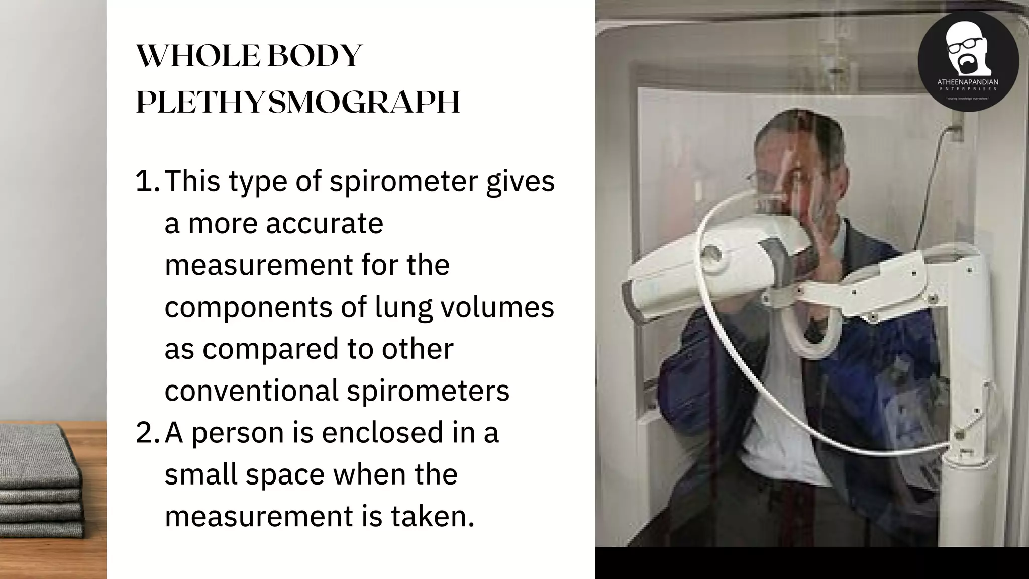 Spirometer basics PPT