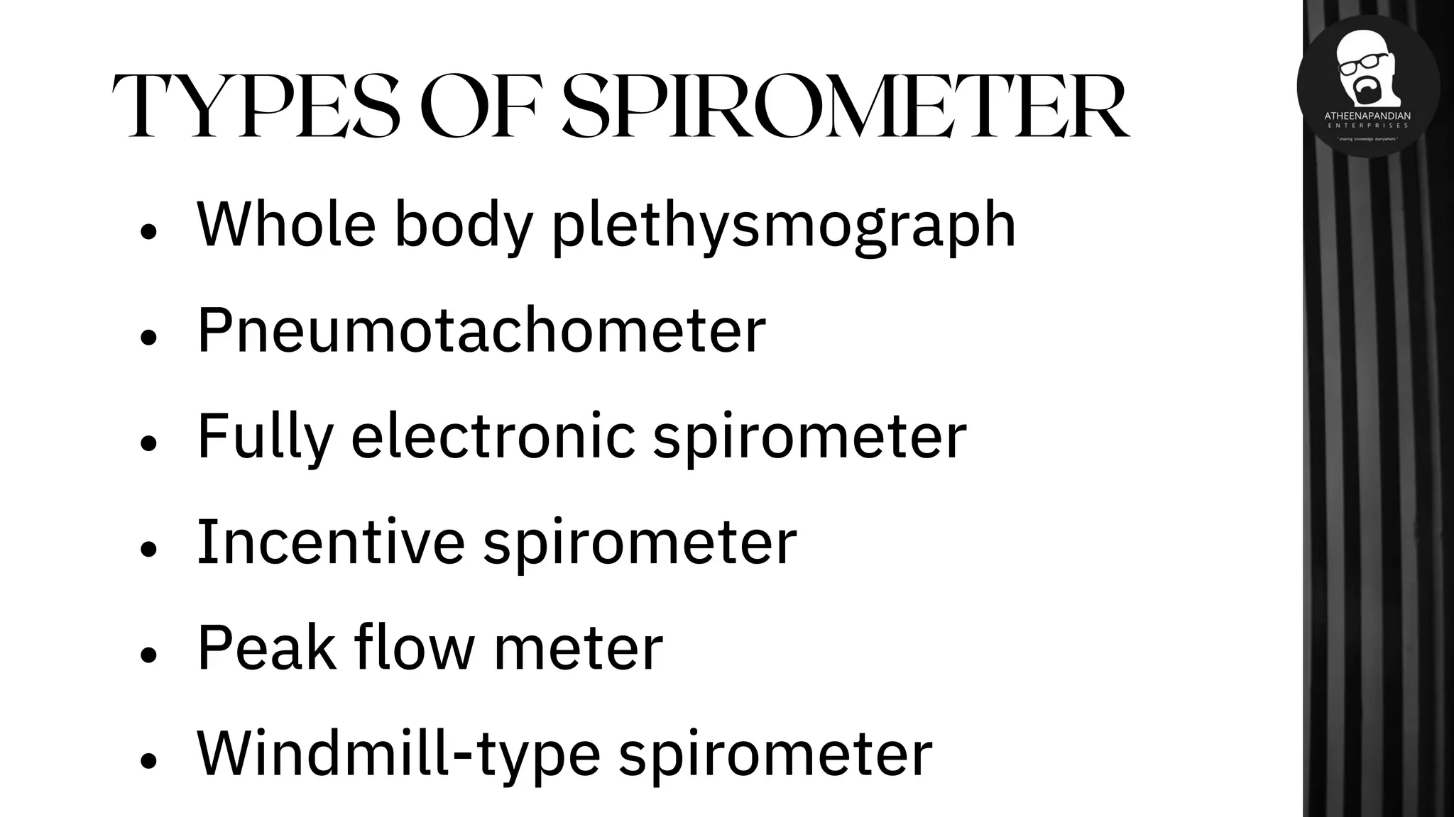Spirometer basics PPT