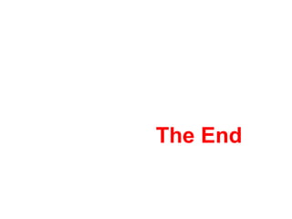 The End 