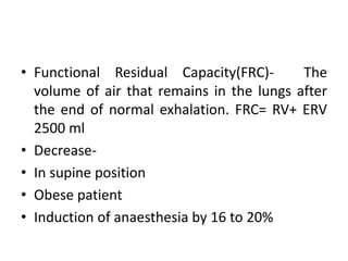 Normal Frc Spirometry | PPTX