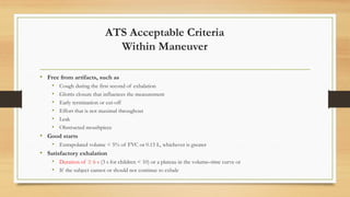 Pulmonary function test: An overview about Spirometry.pptx
