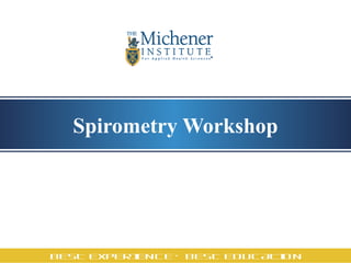 Spirometry Workshop 