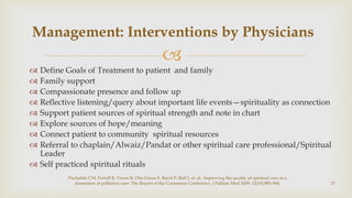 End of Life Care: Spiritual Aspects in Home Based Palliative care | PPTX